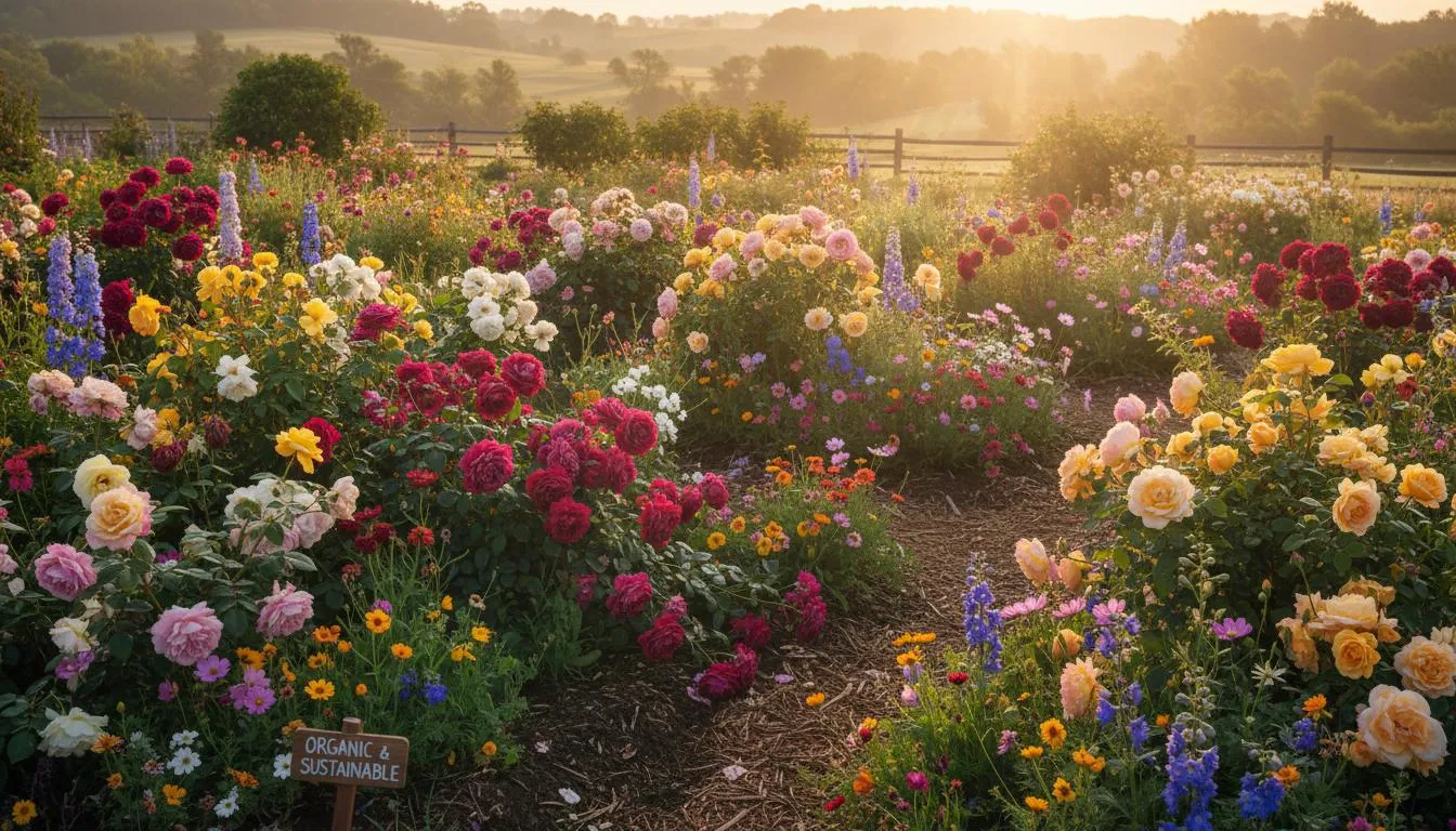 Flower Gardens - From roses to wildflowers, our organic blends provide the perfect nutrition for stunning floral displays that bloom longer and brighter.